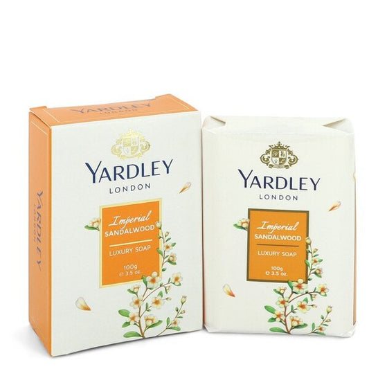 Yardley London Soaps Imperial Sandalwood Luxury Soap 3.5 Oz For Women - Perfumeles