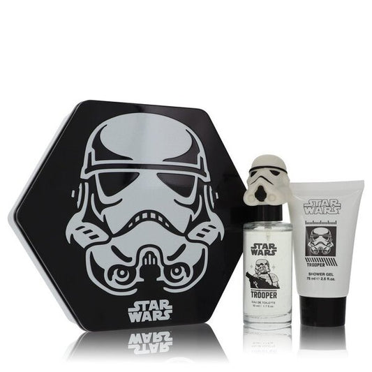 Star Wars Stormtrooper 3d Gift Set - 1.7 Oz Eau De Toilette Spray + 2.5 Oz Shower Gel -- For Men
